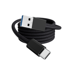 Rolio USB C naar USB A Kabel - Magnetisch Oprollen - 1 Meter - 100W Oplaadkabel - Universeel