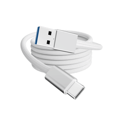 Rolio USB C naar USB A Kabel - Magnetisch Oprollen - 1 Meter - 100W Oplaadkabel - Universeel