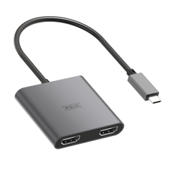 Rolio USB C auf HDMI – Dual-HDMI-Adapter – 2x HDMI 4K