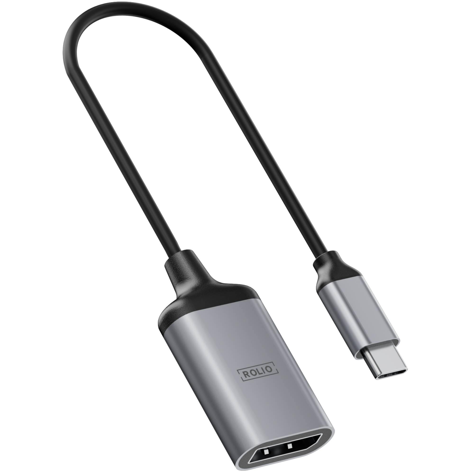 Rolio USB-C-Adapter – USB-C auf DisplayPort – 4K 144 Hz