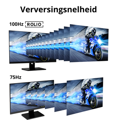 Rolio Monitor - 24" inch - Full HD 1080p - 100Hz - Rolio